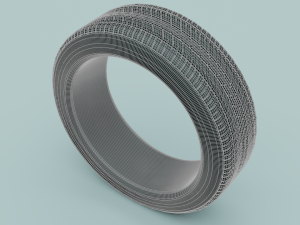 car tire 3D Модель
