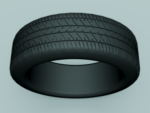 car tire 3D Модель