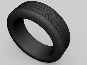 car tire 3D Модель
