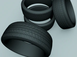 Autoreifen 3D Modell