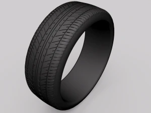 car tire 3D Model