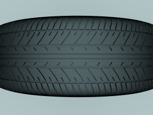 car tire 3D 模型