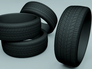 car tire 3D Model