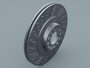 car brake disk Modello 3D