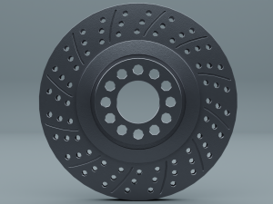 car brake disk Modello 3D