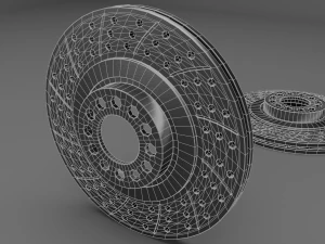car brake disk 3D Model