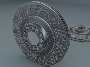 car brake disk Modello 3D