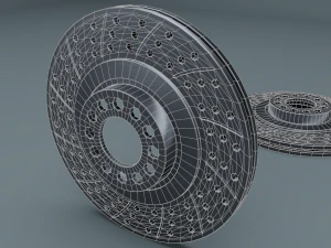 car brake disk 3D Model