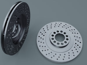 car brake disk Modello 3D