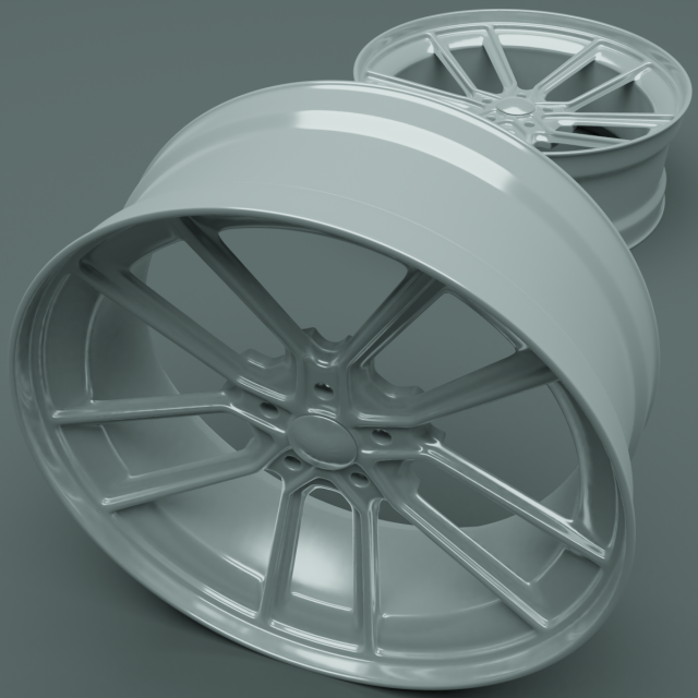 car rim 3Dモデル .c4d .max .obj .3ds .fbx .stl .blend 