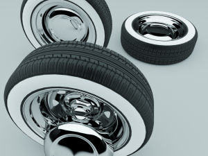 car wheel 3D Model