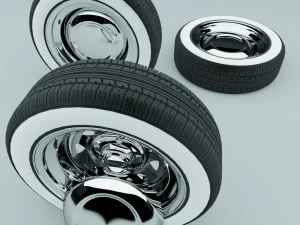 ruota dell'auto Modello 3D