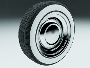 car wheel Model 3D