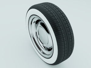 car wheel Model 3D