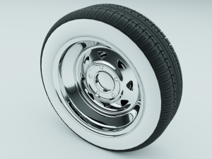 car wheel Model 3D
