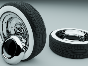 car wheel Model 3D
