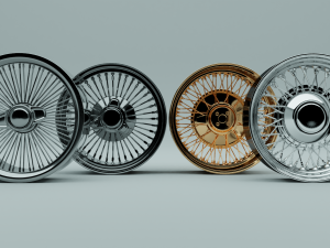 car rims Model 3D