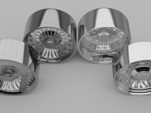 car rims Model 3D