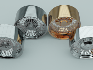 car rims Model 3D