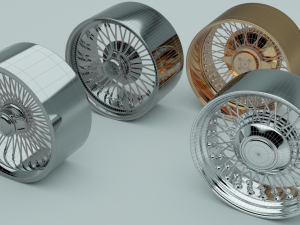 car rims Model 3D