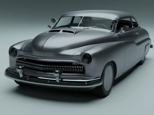 класичний автомобіль 3D Модель