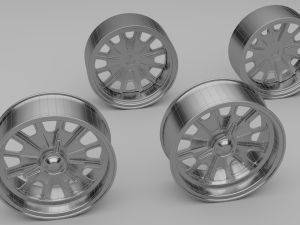 car rim 3D 모델