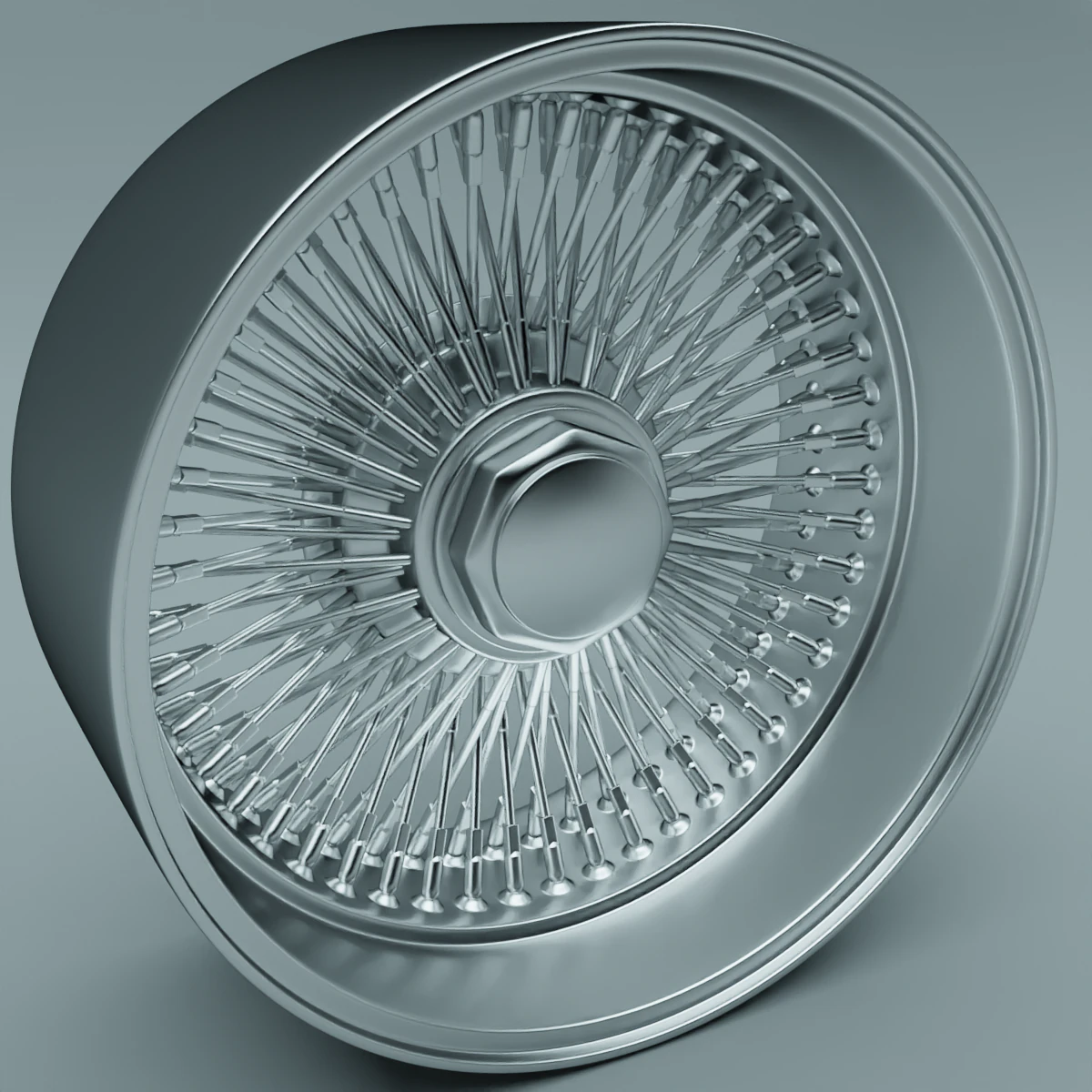 araba jantı 3D Model .c4d .max .obj .3ds .fbx .stl .blend 