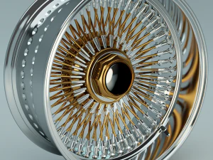 llanta de auto Modelo 3D