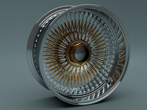 car rim 3D 模型