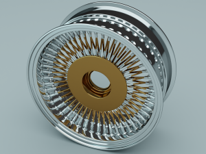car rim 3D 模型