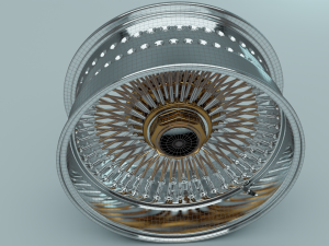 car rim 3D 模型