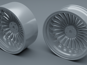 car rims Model 3D