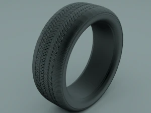 car tire 3D Model