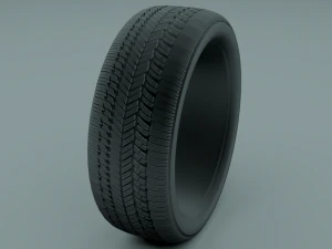 car tire 3D Model