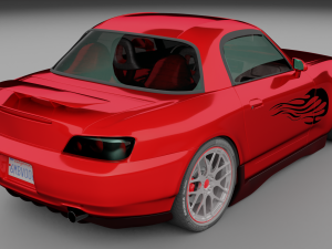 sportcar 3D-Modell