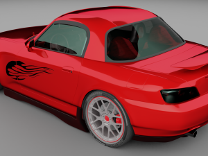 sportcar 3D-Modell