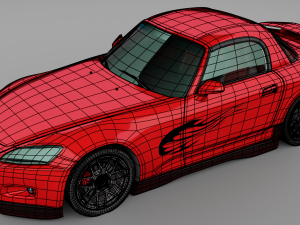 sportcar 3D-Modell