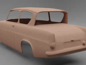 classic car 3D मॉडल
