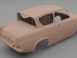 classic car 3D मॉडल
