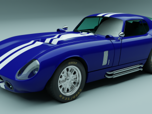 classic car 3D 모델