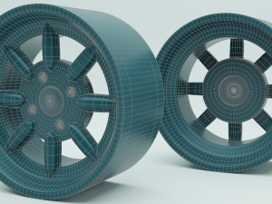 car rim Modelo 3D