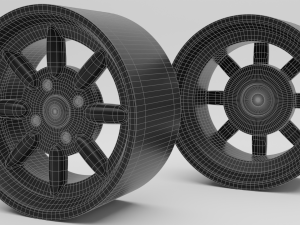 car rim Modelo 3D