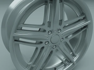 자동차 림 3D 모델