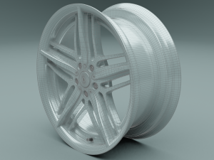 car rim Modelo 3D