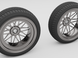 car wheels Model 3D