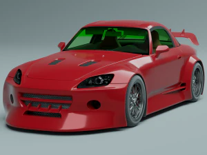 auto sportiva Modello 3D