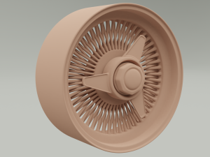 car rim Modello 3D