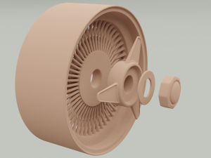 car rim Modello 3D