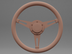 steering wheel 3Dモデル