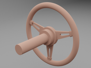 steering wheel 3Dモデル